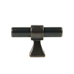 Berkhout T knop donker antiek brons