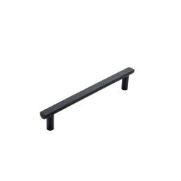 keuken handgreep zwart zwarte keuken met hout