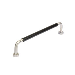 Greep Lounge 7x160x174mm RVS look / zwart