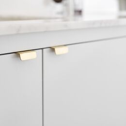 Greep Patina  Onbehandeld messing