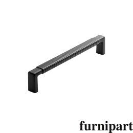 Greep Rotan 14x160x168mm Mat zwart