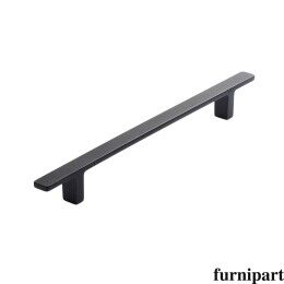 Greep Transport 12x160x219mm Mat zwart