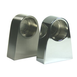 Haarlem voetje hooglans chroom