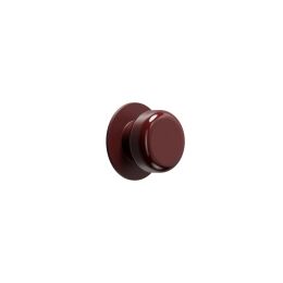 Knop Colette 16mm x Ø50mm H-30mm Rood
