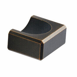 	Knop Fold 18x32x40mm donker antiek brons