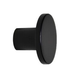 Knop paddenstoel  Zwart