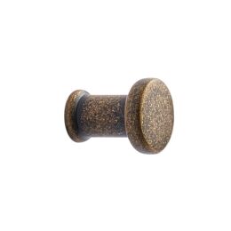 Knop Poort Ø-18mm H-22mm Donker antiek brons
