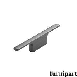 Knop Tau 32x126mm Antraciet geborsteld