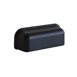 Komgreep 39x96x112mm Mat zwart