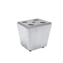 Meubelpoot 100mm geborsteld plaat