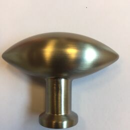 Naarden knop rvs look