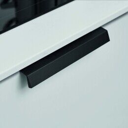 Profiel greep Z Mat zwart geborsteld