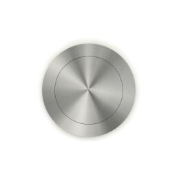 	Ronde indrukgreep Ø 75mm RVS