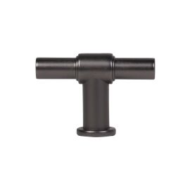 T knopje 37x55mm Gun Metal