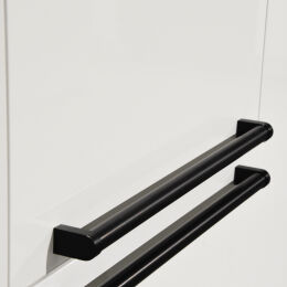 Viking greep mat zwart  leverbaar in 4 maten