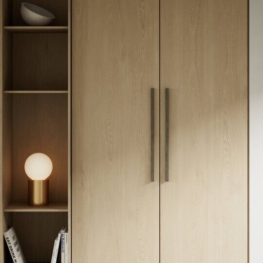 Greep Elan Donker eiken 50mm, 200mm, 600mm en 1200mm