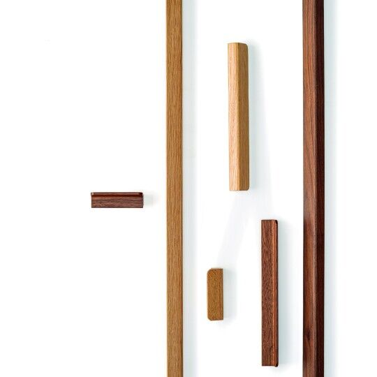 handgrepen kast keuken interieur houten handvat