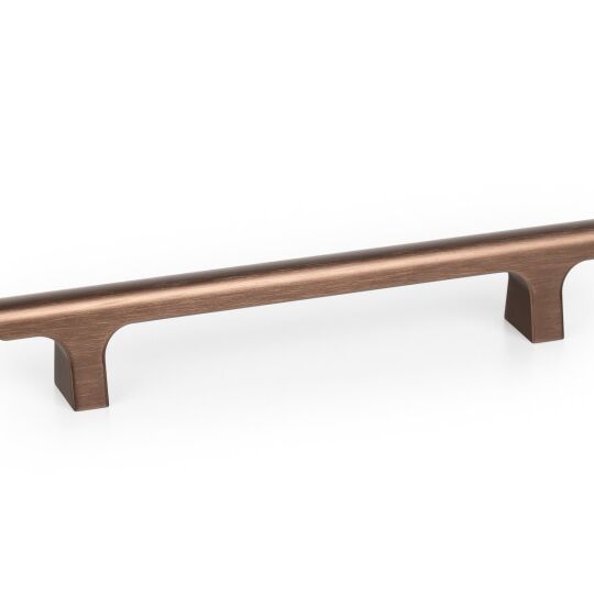 Greep Hinoki 15x160x220mm Bruin brons geborsteld