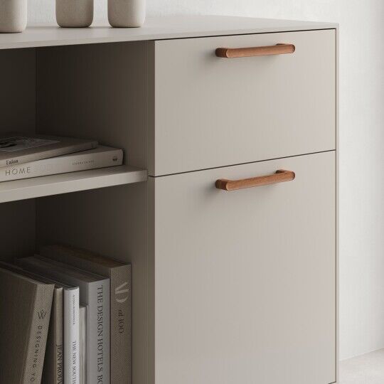 Greep Luv Wood 18x160x183mm Walnoot