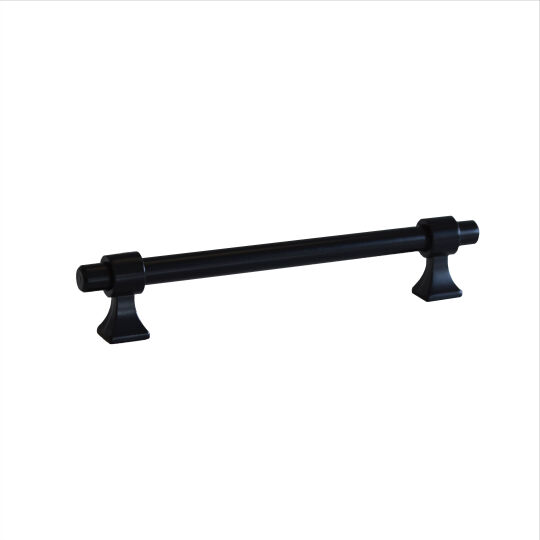 Greep   mat zwart leverbaar in 2 maten