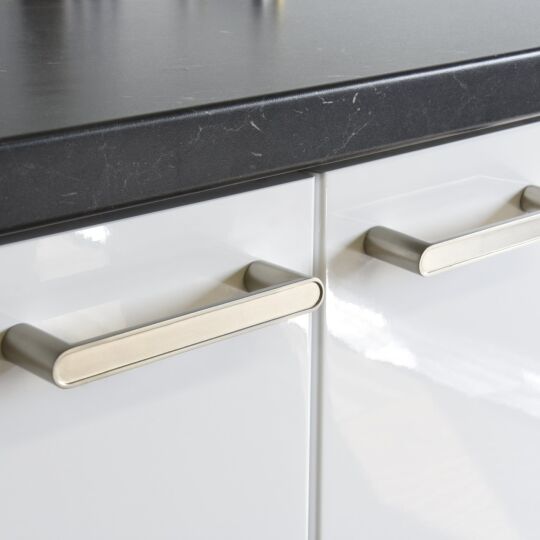 Greep Ollo RVS look leverbaar in 2 maten