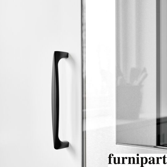 Greep Snap 14x160x170mm Zwart