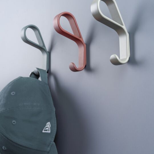 Haak Belt B-22mm H-65mm Mat wit