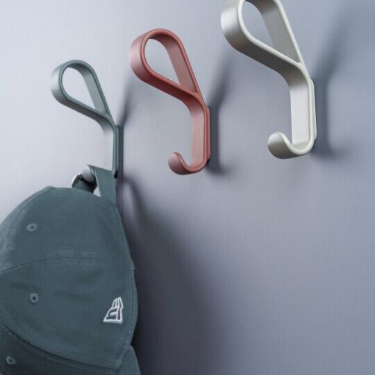 Haak Belt B-22mm H-65mm Mat zwart