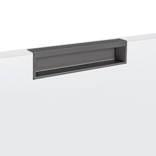 Infrees greep II 40,8x242x254,4mm Antraciet