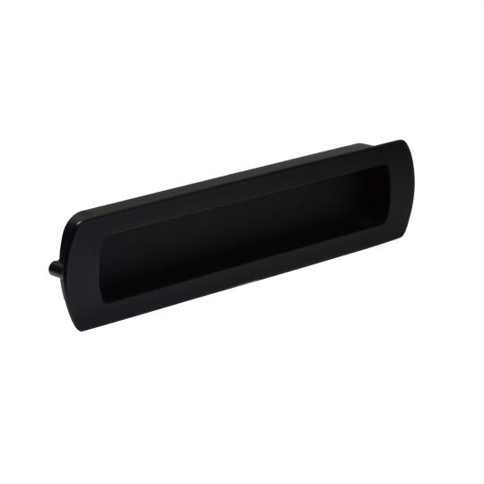 Infreesgreep 46x192x208mm hoogte 16mm Mat zwart