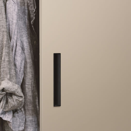 Infreesgreep small 25x155x160mm Mat zwart