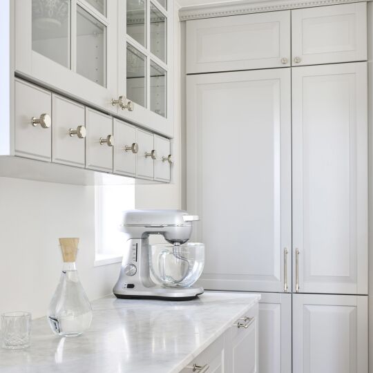 deur knoppen industriele keuken