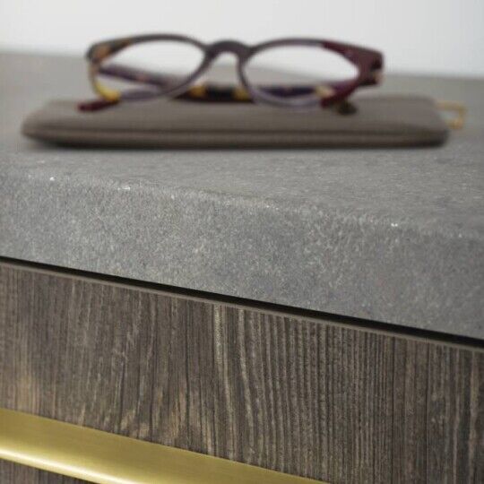 Ovale profiel greep 24x160x178mm mat messing