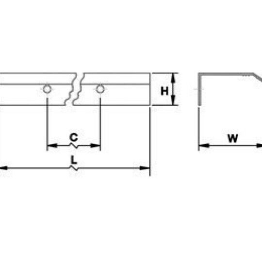 Profiel Curve Gun Metal
