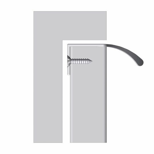 Profiel Jazz RVS Look